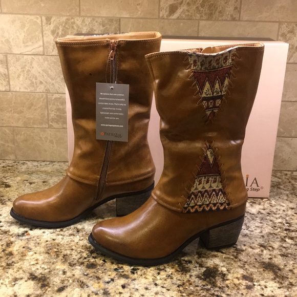 Patrizia Shoes - Patrizia Saylora brown boots NWT